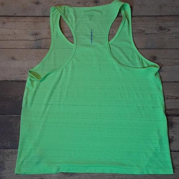 Champion Duo Dry Bright Green Atletic Tank Medium - Picture 2 of 3